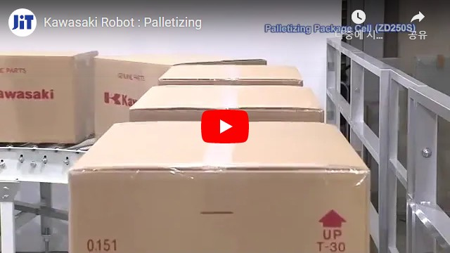 Kawasaki Robot : Palletizing